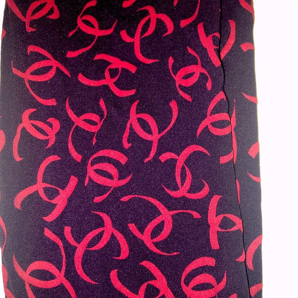 Chanel Cc Logo Tights Hosier One Size